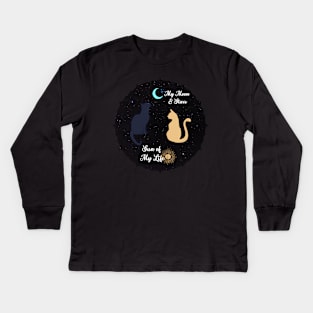 Sun of My Life, My Moon & Stars Kids Long Sleeve T-Shirt